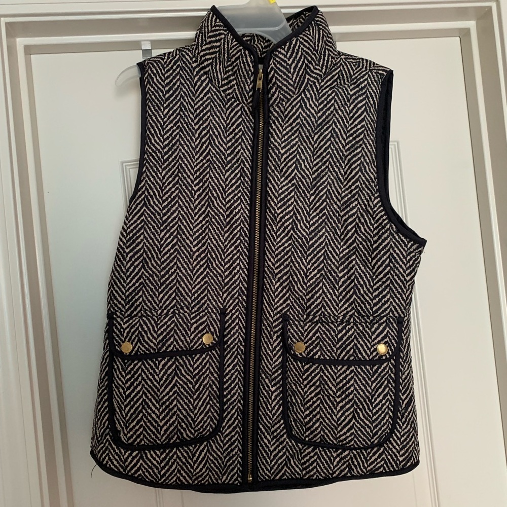 herringbone vest